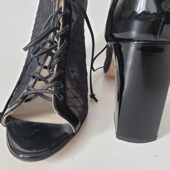 Jessica Bedard | Open-toe Lace-up Boots - Picture 7 of 13